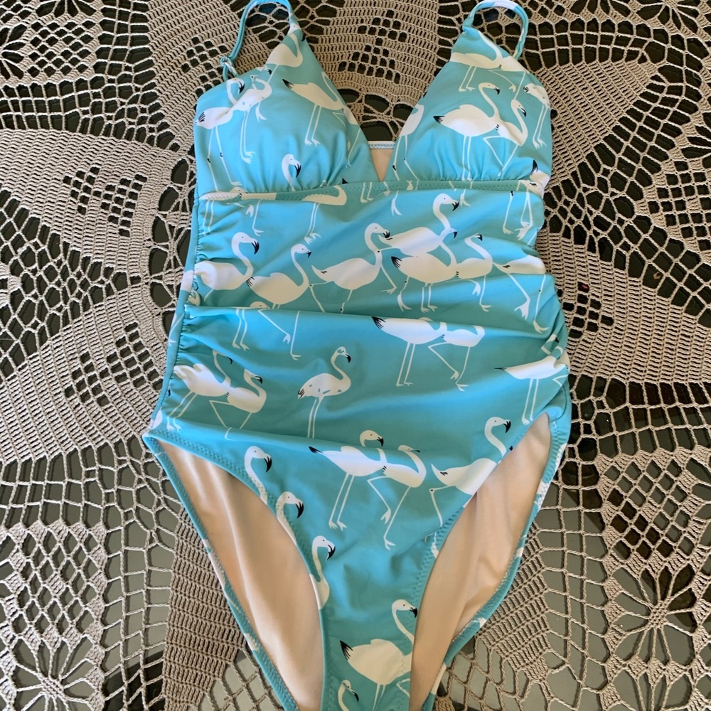 Flamingo bathing suit